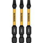 DEWALT FlexTorq 2 In. T20 TORX Impact Screwdriver Bit (3-Pack) Image 1