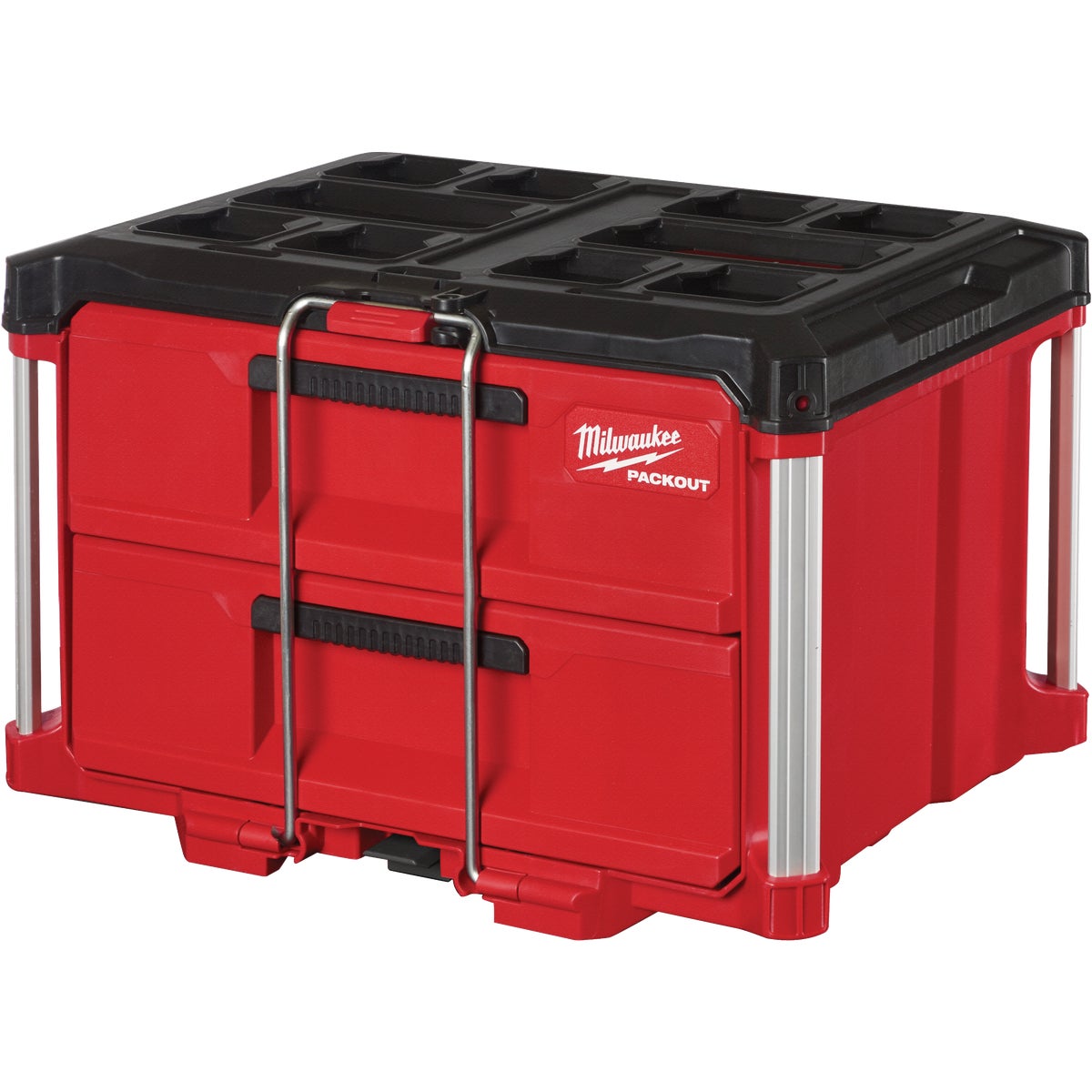 Milwaukee PACKOUT 2-Drawer Toolbox, 50 Lb. Capacity Image 1