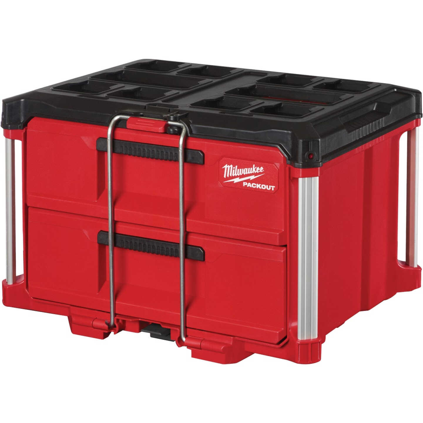 Milwaukee PACKOUT 2-Drawer Toolbox, 50 Lb. Capacity Image 1