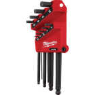 Milwaukee Metric Ball-End L-Style Hex Key Set (9-Piece) Image 1