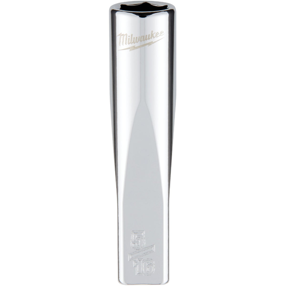 Milwaukee 1/4 In. Drive 5/16 In. 6-Point Deep Standard Socket with FOUR FLAT Sides Image 1