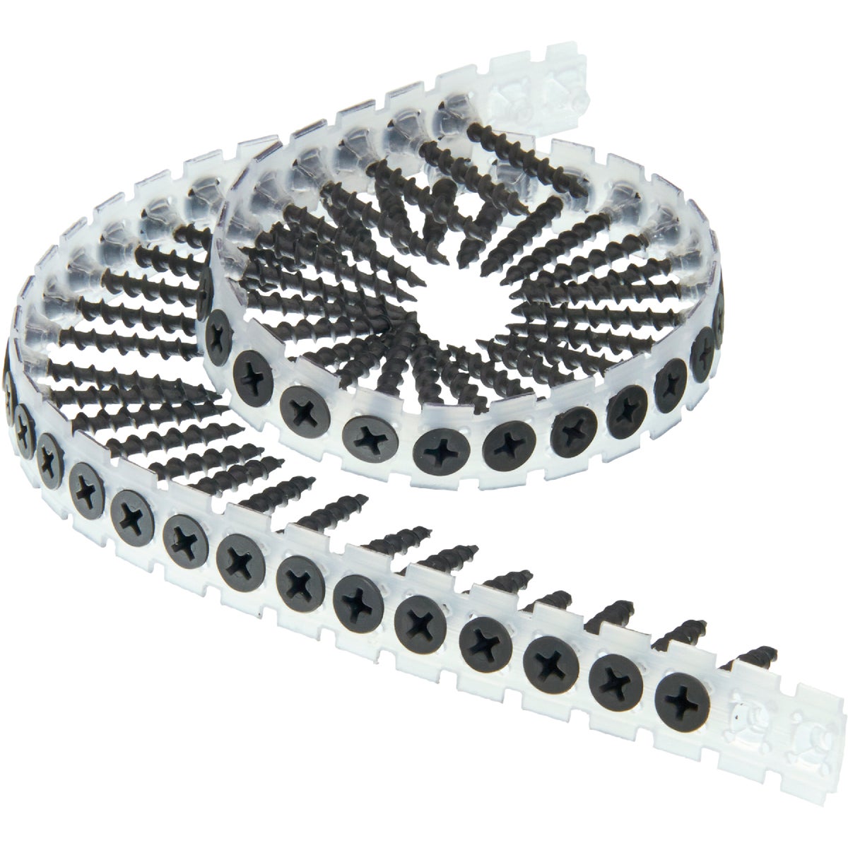 Senco DuraSpin #6 x 1-1/4 In. Phillips Bugle Head Collated Drywall Screw, Phospate Finish (1000 Ct.) Image 3