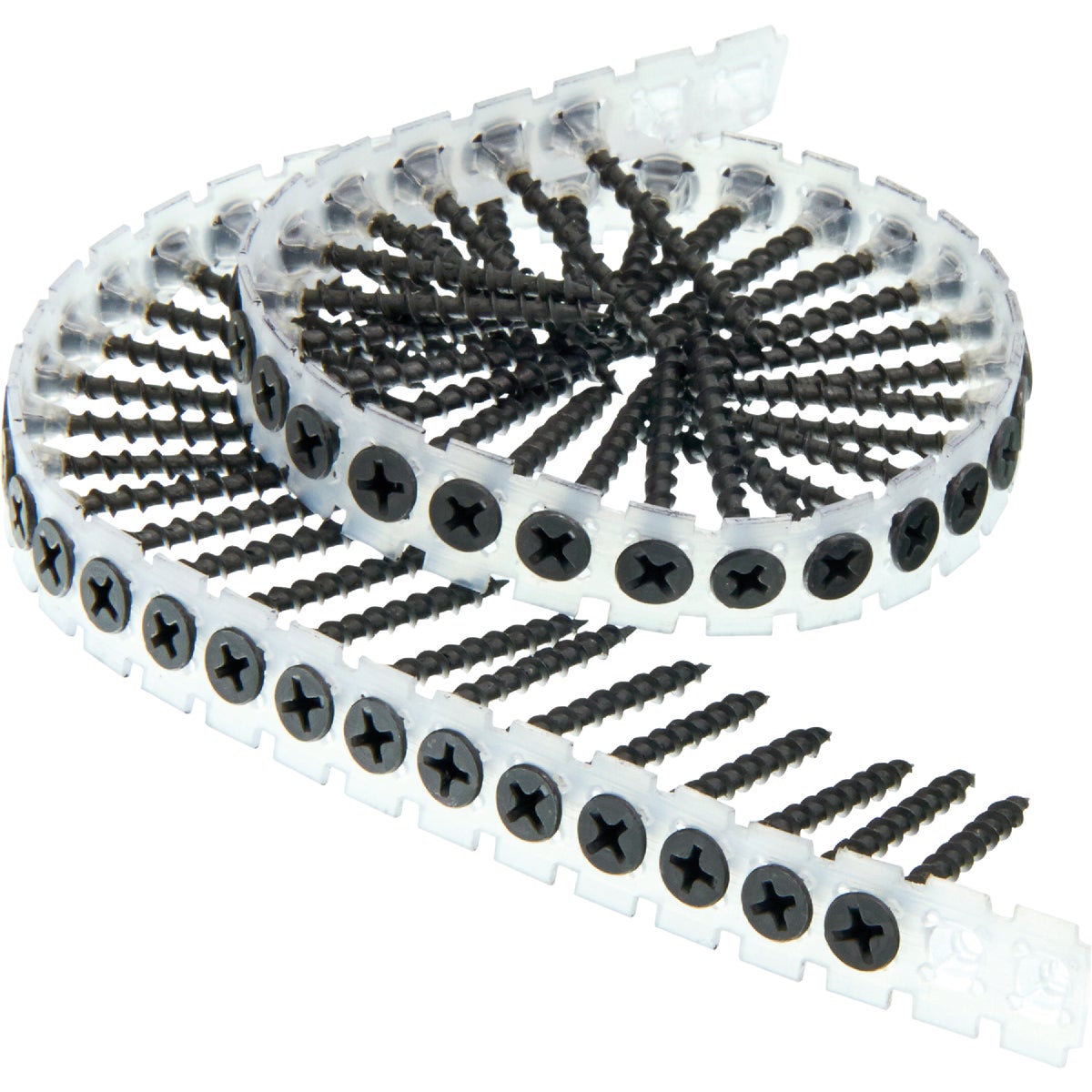 Senco DuraSpin #6 x 1-5/8 In. Phillips Bugle Head Collated Drywall Screw, Phospate Finish (1000 Ct.) Image 3