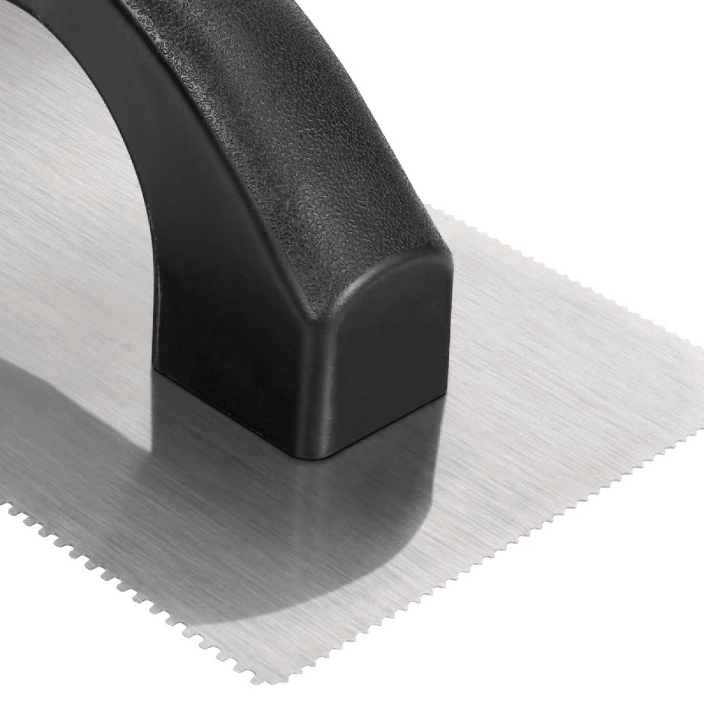 Roberts 1/16 In. Square-Notch & U-Notch 2-Sided Trowel Image 4