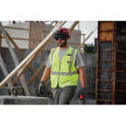 Milwaukee Class 2 High Visibility Yellow Mesh One Pocket Safety Vest, 2X/3X Image 4