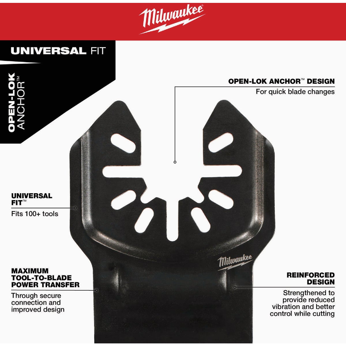 Milwakee DIAMOND MAX Grit Grout Removal Multi-Tool Plunge Oscillating Blade Image 4