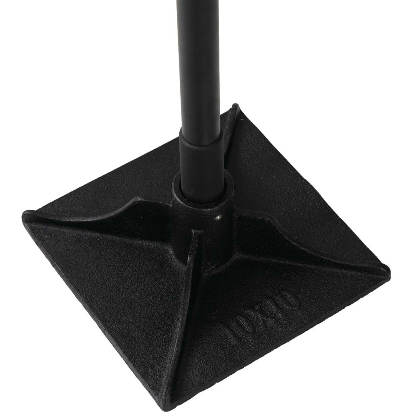 Do it Best 10 In. x 10 In. Tamper with 48 In. Steel Handle Image 2