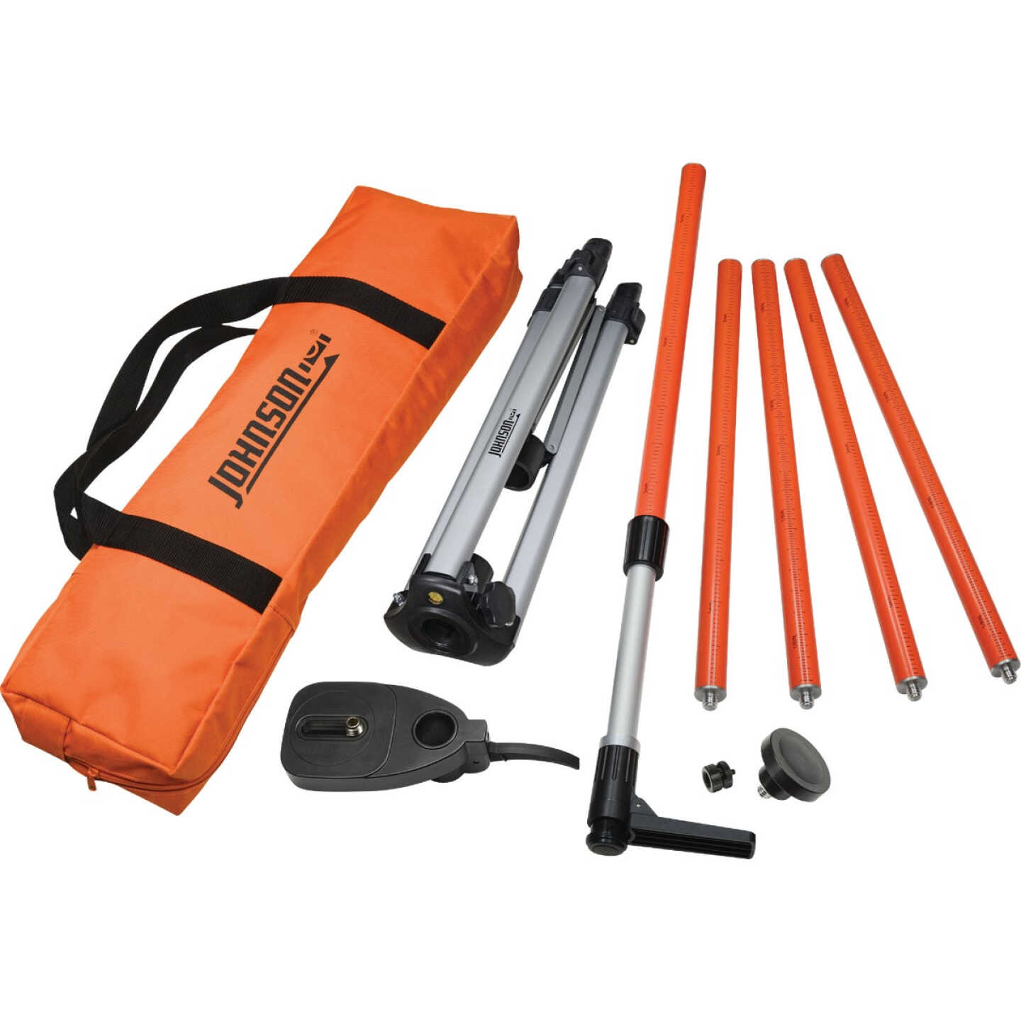 Johnson Level 11 Ft. Adjustable Laser Pole with Tripod Image 3