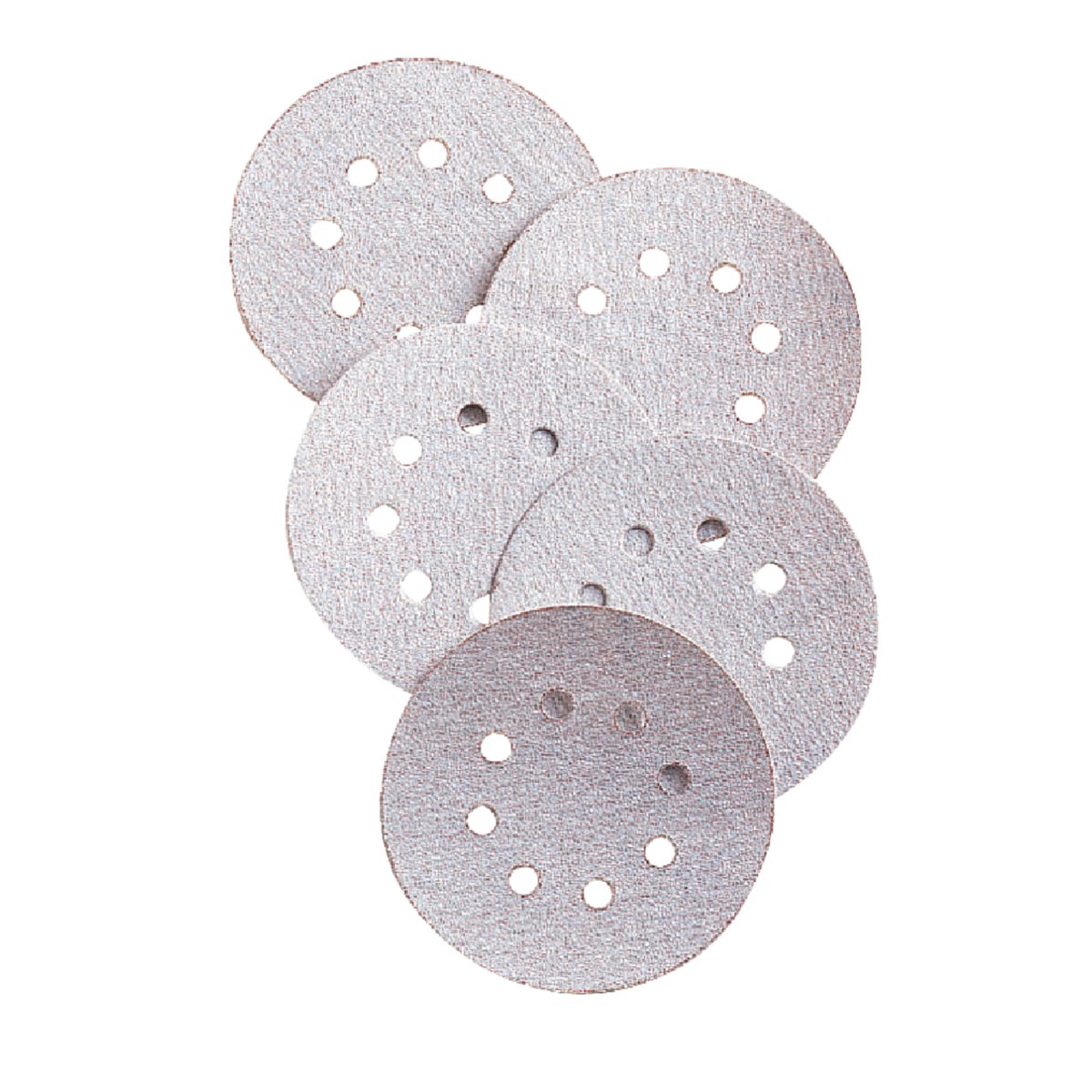 Do it Best 5 In. 80-Grit 8-Hole Pattern Vented Sanding Disc with Hook & Loop Backing (5-Pack) Image 1