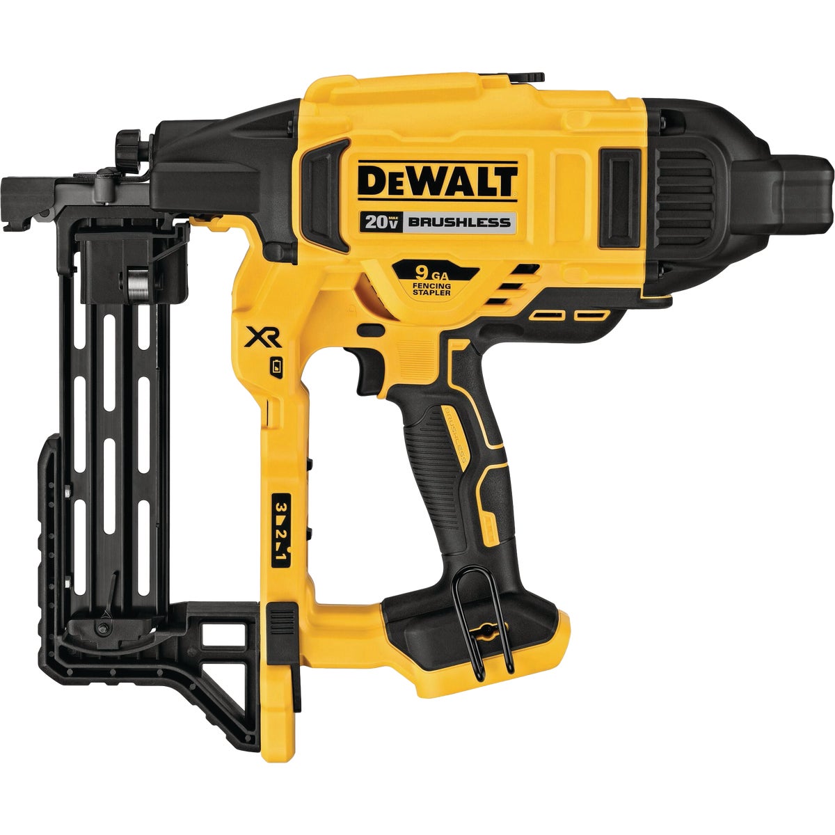 DEWALT 20V MAX XR Brushless 9-Gauge Cordless Fencing Stapler (Tool Only)