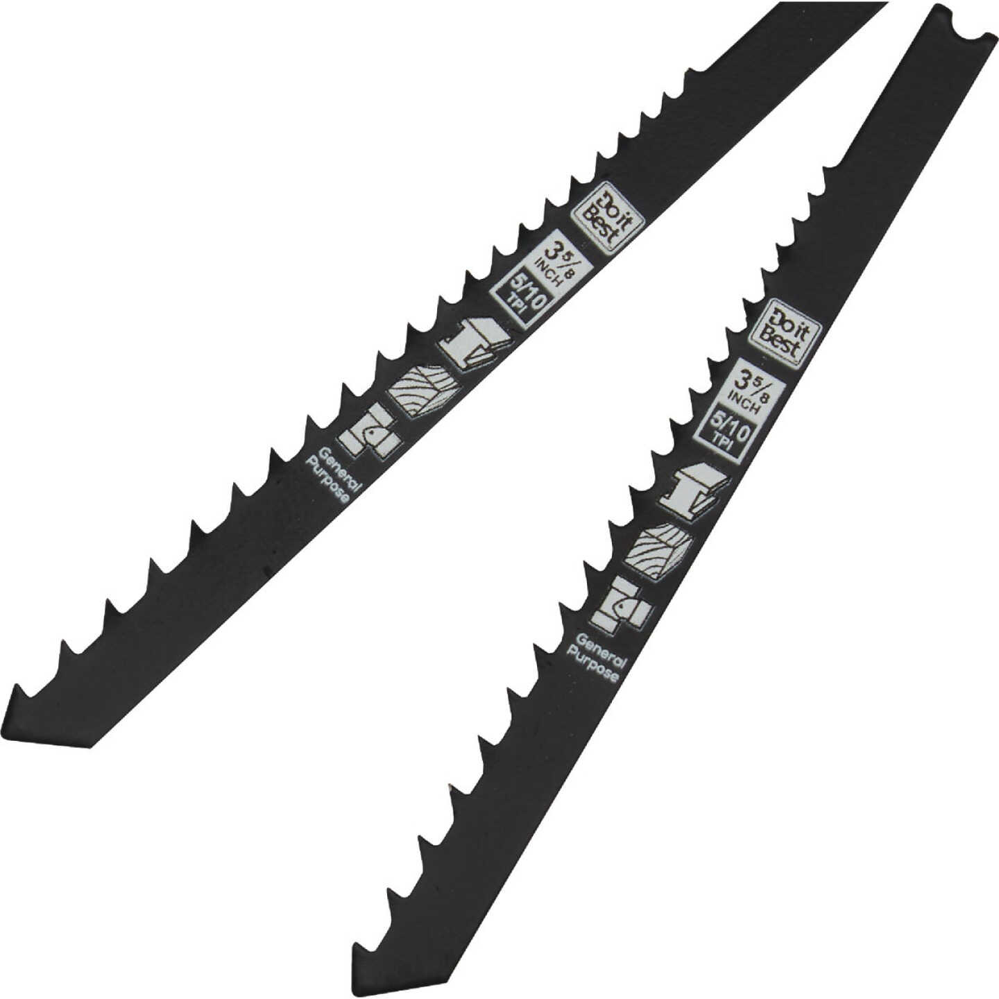 Do it Best 3-5/8 In. x 5/10 TPI U-Shank Jig Saw Blade for General Purpose (2-Pack) Image 2