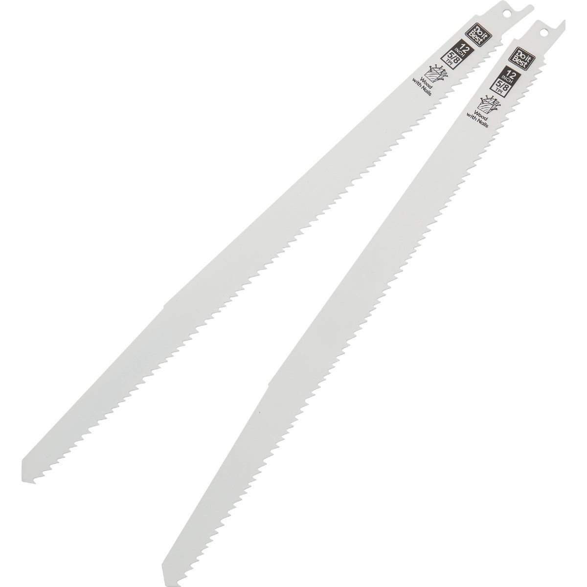 Do it Best 12 In. 5/8 TPI Bi-Metal Nail-Embedded Wood Reciprocating Saw Blade (2-Pack) Image 2