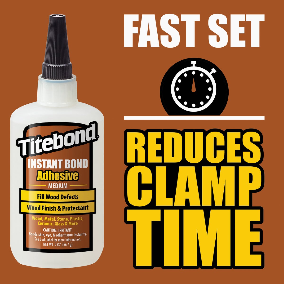 Titebond 2 Oz. Instant Bond Medium Viscosity CA Wood Glue Image 4