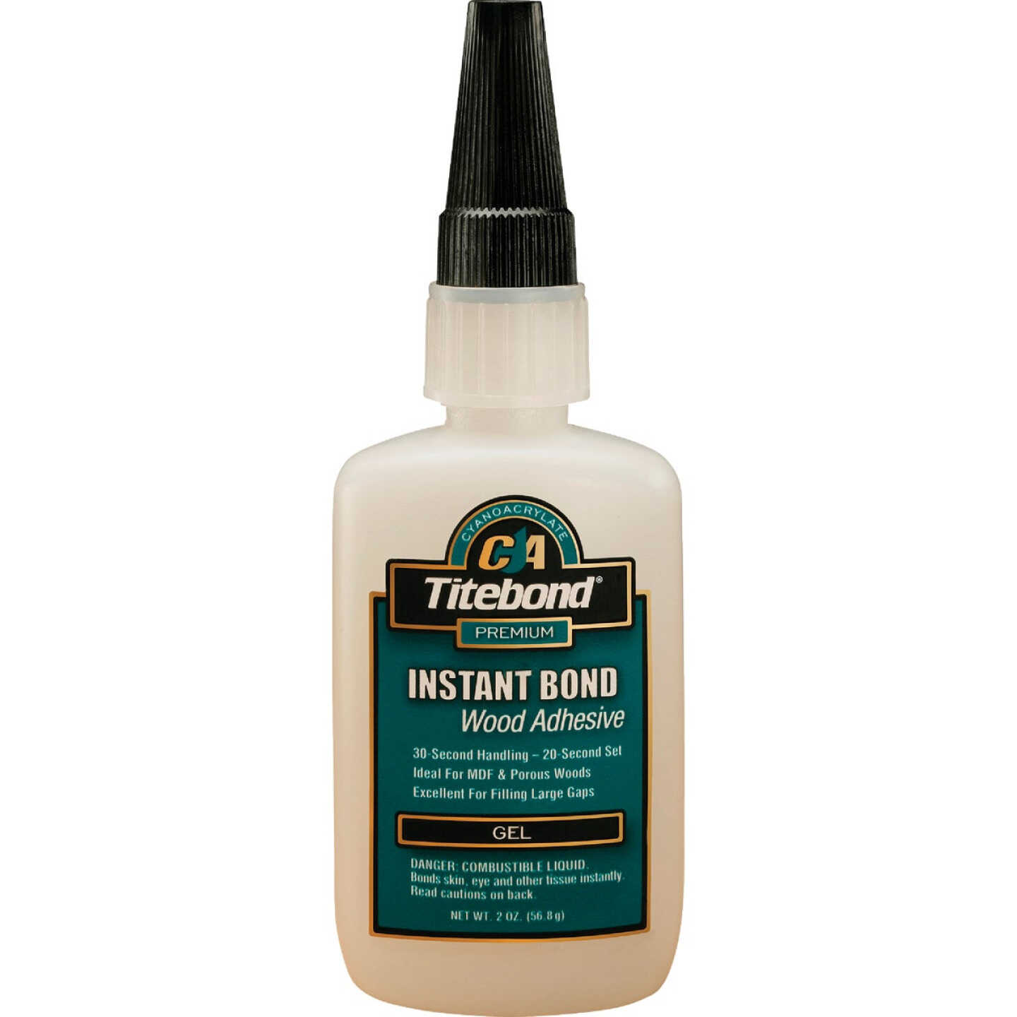Titebond 2 Oz. Instant Bond Gel Viscosity CA Wood Adhesive Gel Image 1