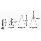 Milwaukee 1/4 In.-20 Laser Level Tripod Image 4