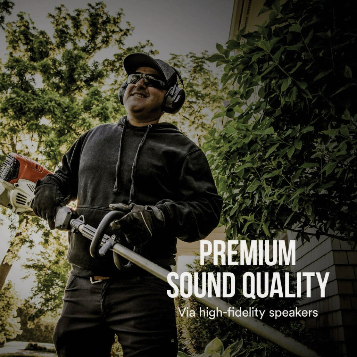 3M WorkTunes Connect + 26 dB Solar Wireless Bluetooth Earmuffs Image 3