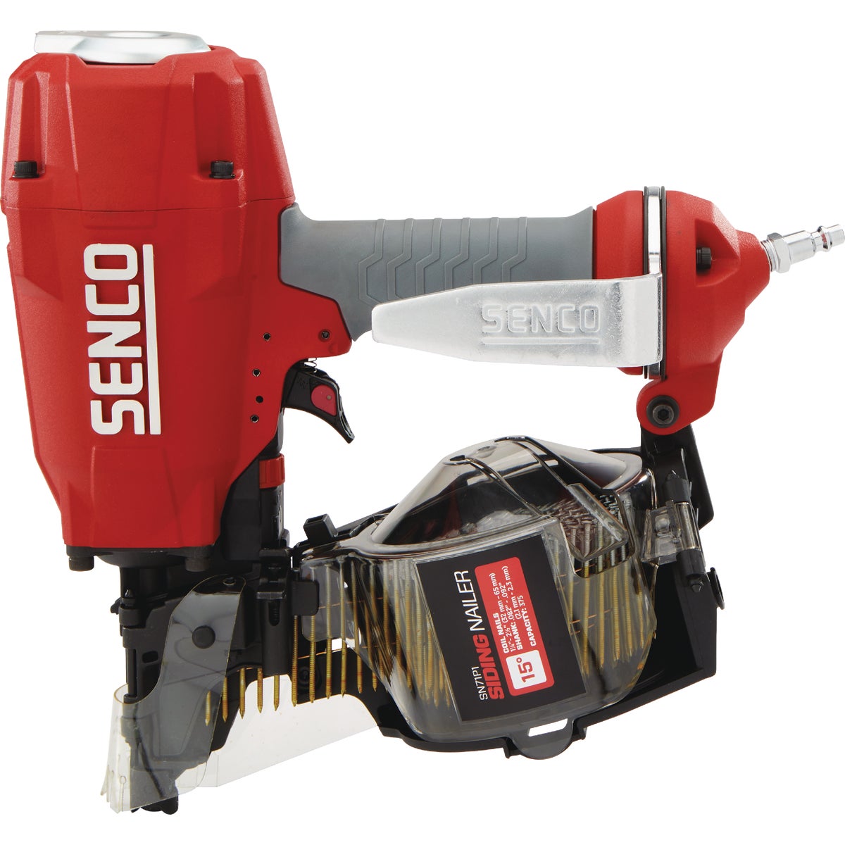 Senco SN71P1 15 Degree 2-1/2 In. Coil Siding Nailer Image 2