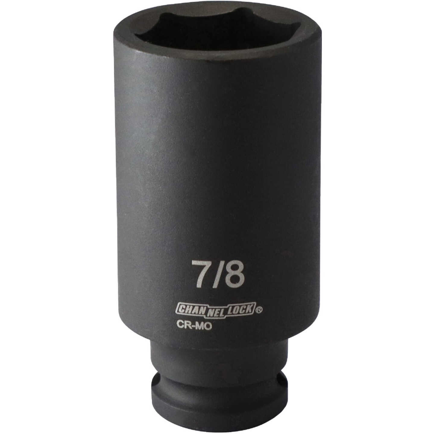 Channellock 3/8 In. Drive 7/8 In. 6-Point Deep Standard Impact Socket Image 1