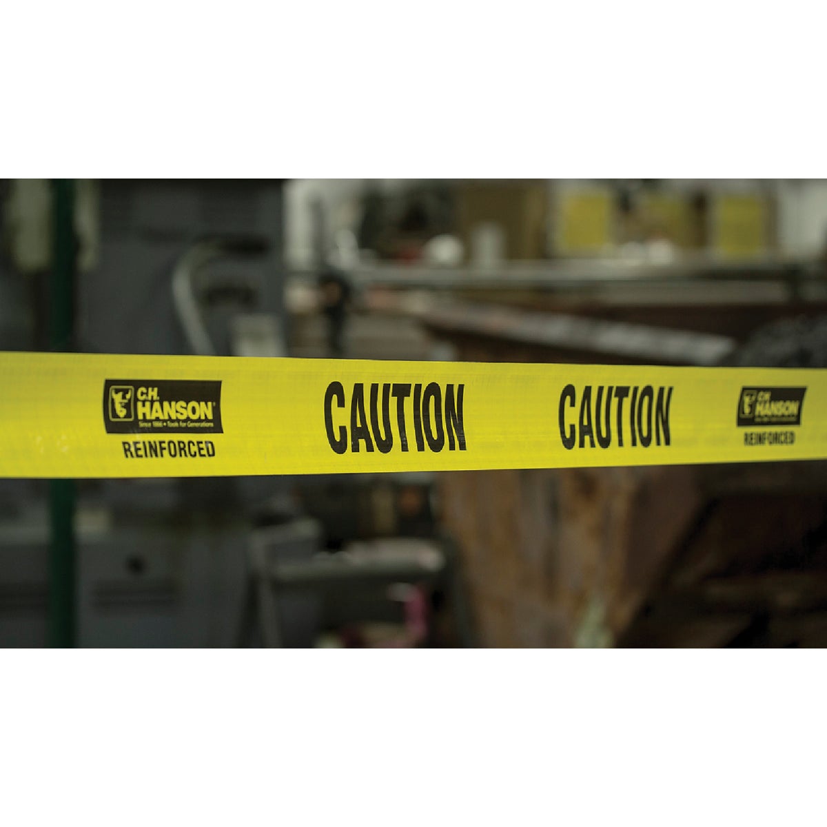 C.H. Hanson 3 In. x 500 Ft. 5 mil Reinforced Caution Tape Image 2