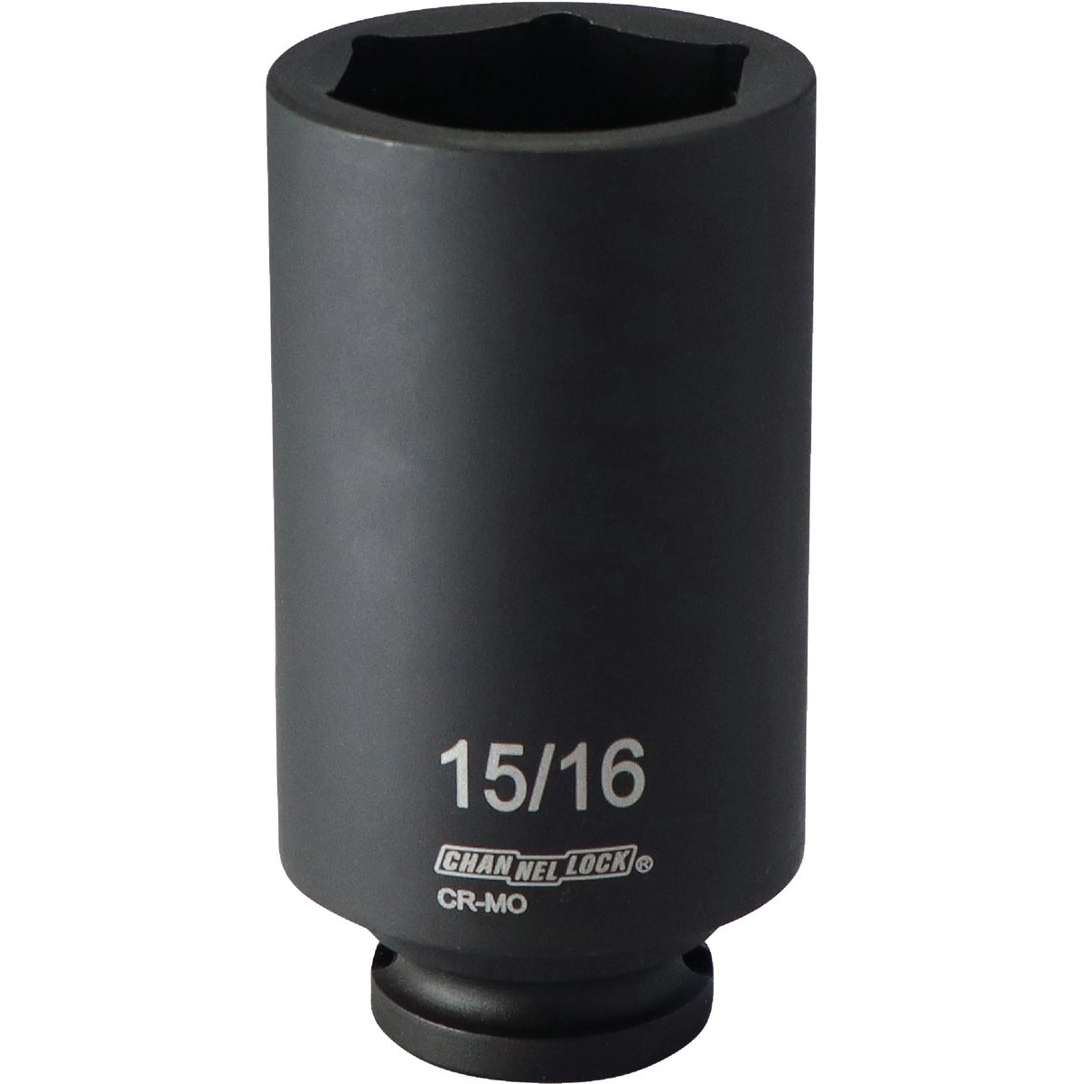 Channellock 3/8 In. Drive 15/16 In. 6-Point Deep Standard Impact Socket Image 1