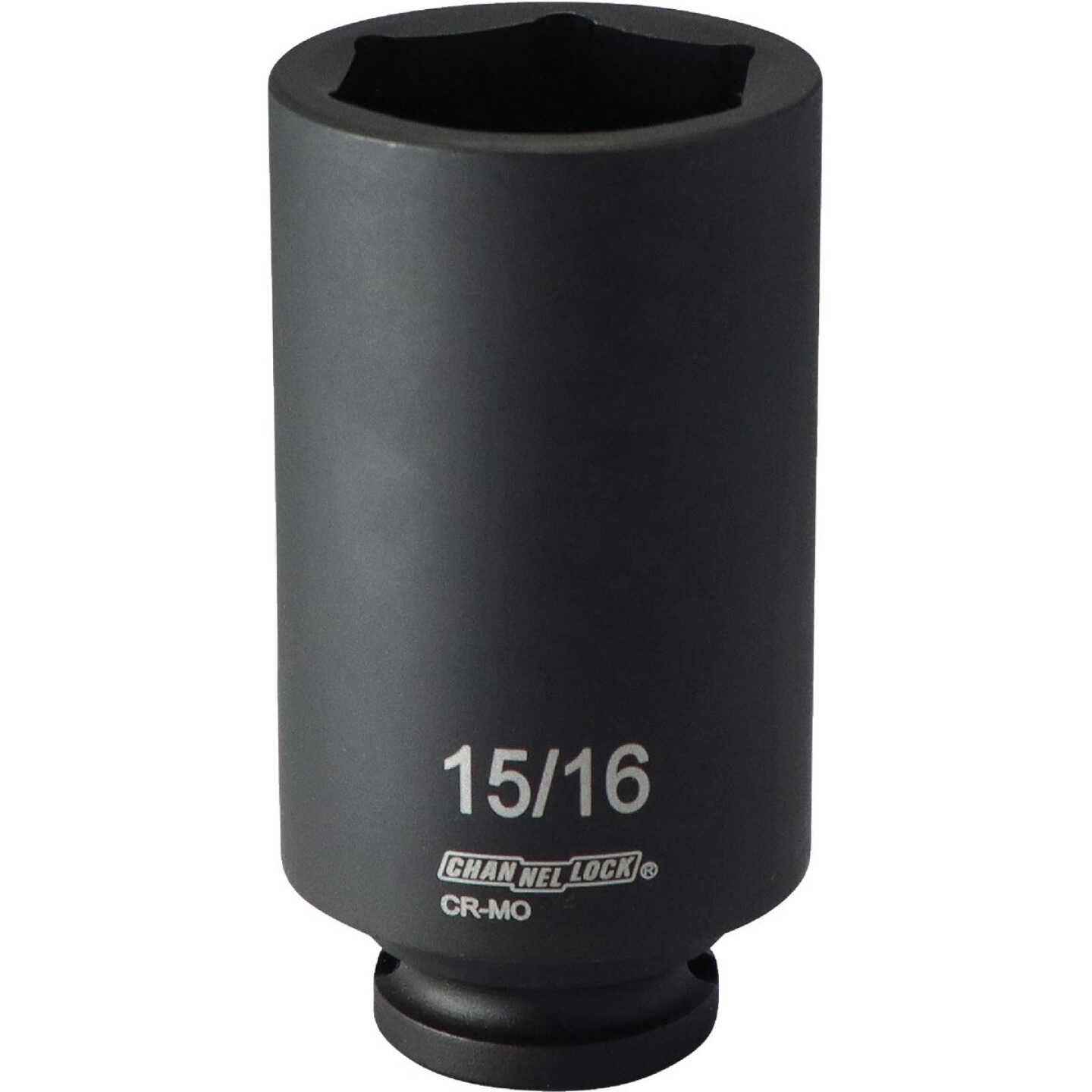 Channellock 3/8 In. Drive 15/16 In. 6-Point Deep Standard Impact Socket Image 1
