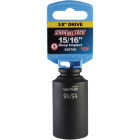 Channellock 3/8 In. Drive 15/16 In. 6-Point Deep Standard Impact Socket Image 2
