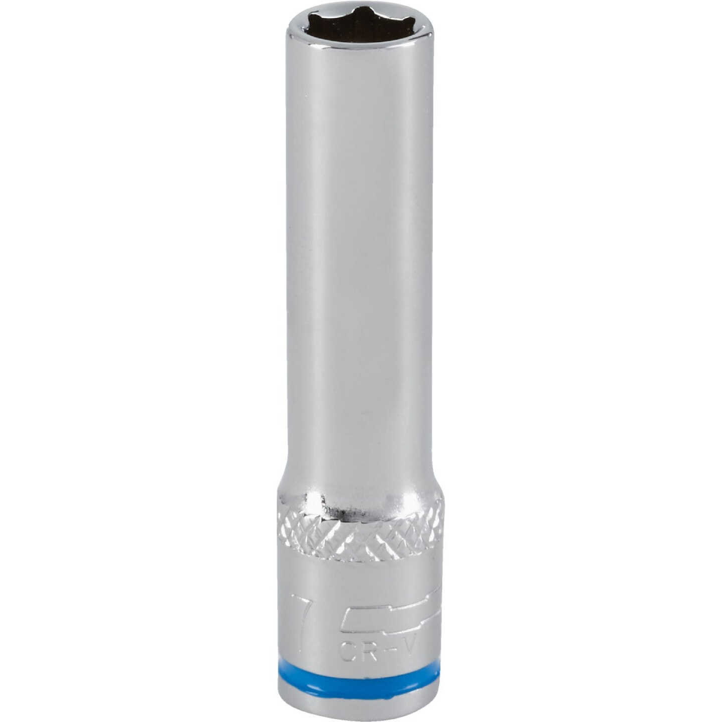 Channellock 1/4 In. Drive 7 mm 6-Point Deep Metric Socket Image 1