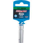 Channellock 1/4 In. Drive 8 mm 6-Point Deep Metric Socket Image 2
