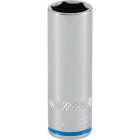 Channellock 1/4 In. Drive 12 mm 6-Point Deep Metric Socket Image 1