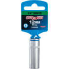 Channellock 1/4 In. Drive 12 mm 6-Point Deep Metric Socket Image 2