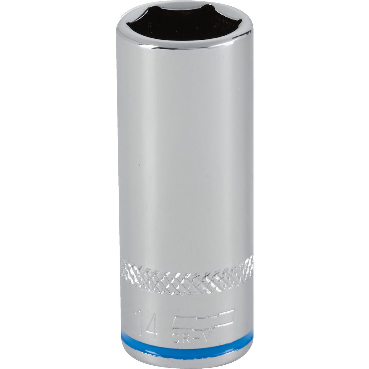 Channellock 1/4 In. Drive 14 mm 6-Point Deep Metric Socket Image 1