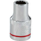 Channellock 1/2 In. Drive 3/8 In. 12-Point Shallow Standard Socket Image 1