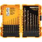 DEWALT 14-Piece Gold Ferrous Oxide Pilot Point General Purpose Drill Bit Set, 1/16 In. thru 3/8 In. Image 1