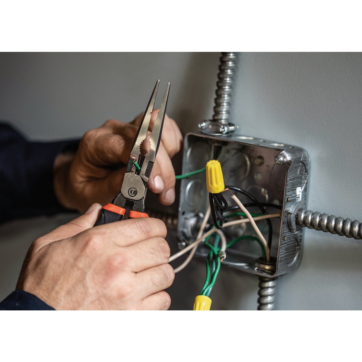 Crescent Z2 6 In. Dual Material Long Nose Pliers Image 2