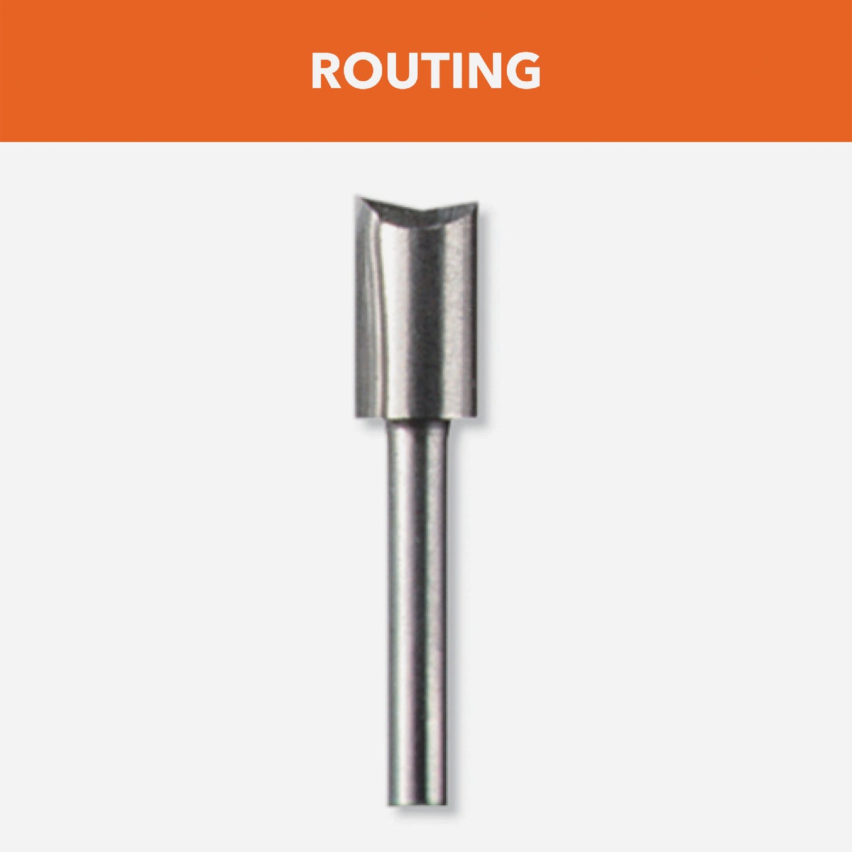 Dremel 1/4 In. Straight Router Bit Image 2