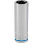 Channellock 1/2 In. Drive 18 mm 6-Point Deep Metric Socket Image 1
