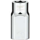 Milwaukee 1/2 In. Drive 11 mm 6-Point Shallow Metric Socket with FOUR FLAT Sides Image 1