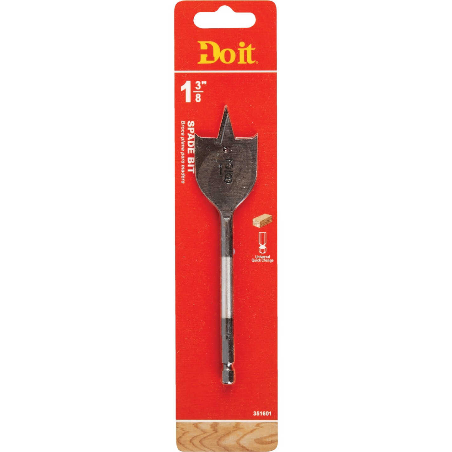 Do it 1-3/8 In. x 6-1/4 In. Spade Bit Image 1