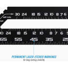 Channellock 12 In. Aluminum Rafter Square Image 3