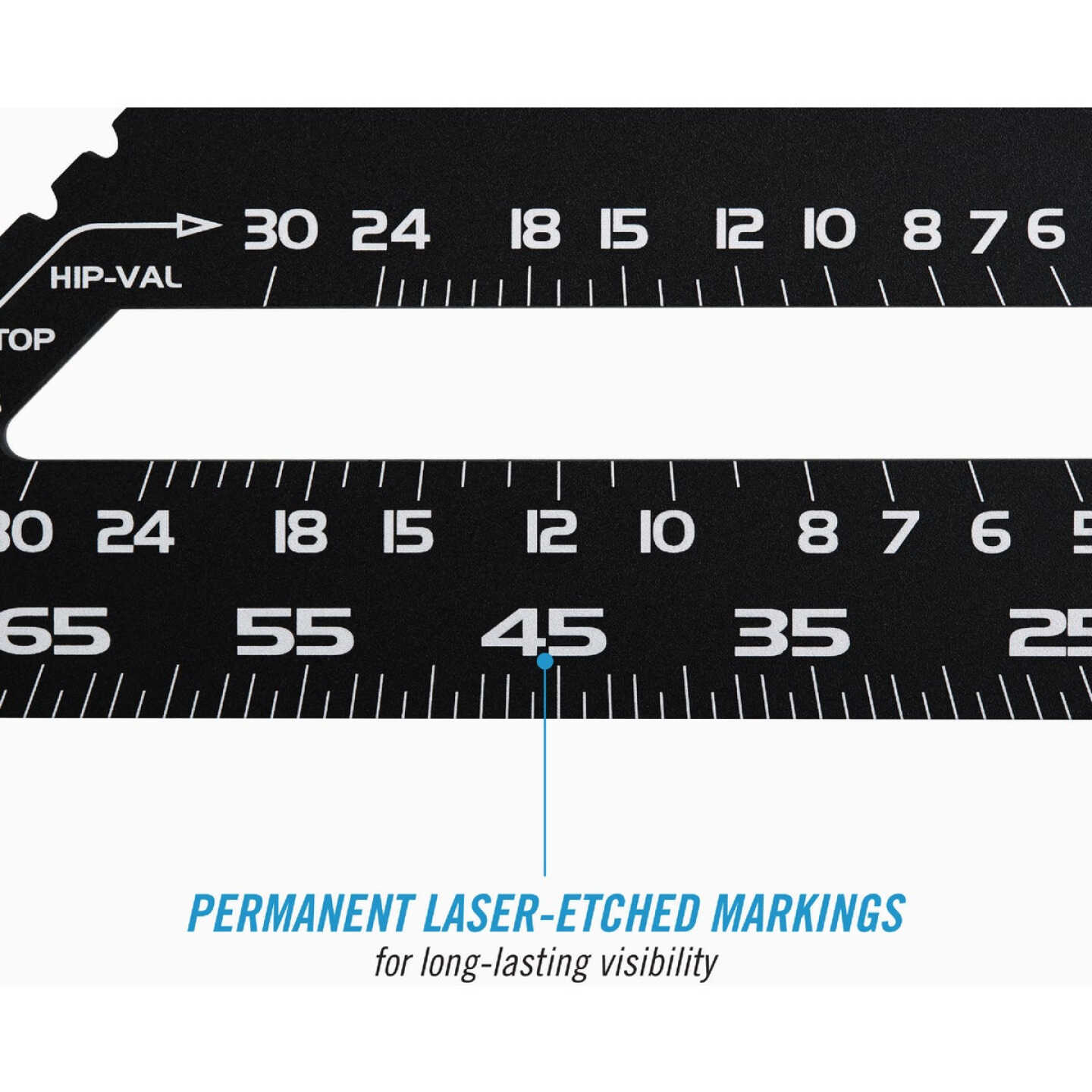 Channellock 12 In. Aluminum Rafter Square Image 3