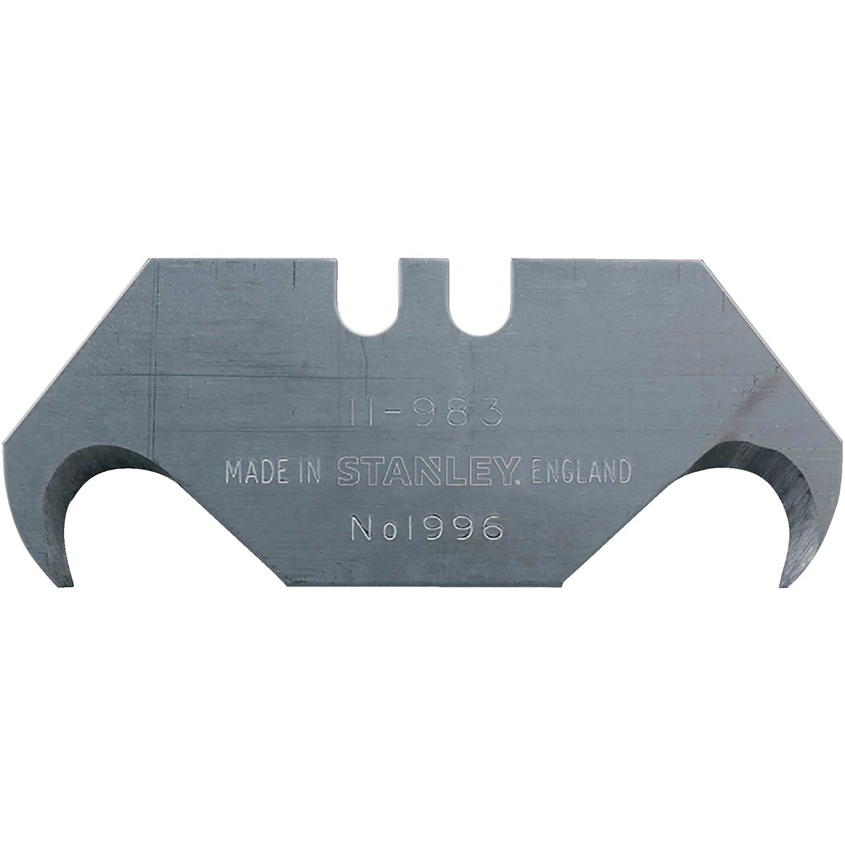 Stanley Large 2-Ended Hook 1-7/8 In. Utility Knife Blade (50-Pack)