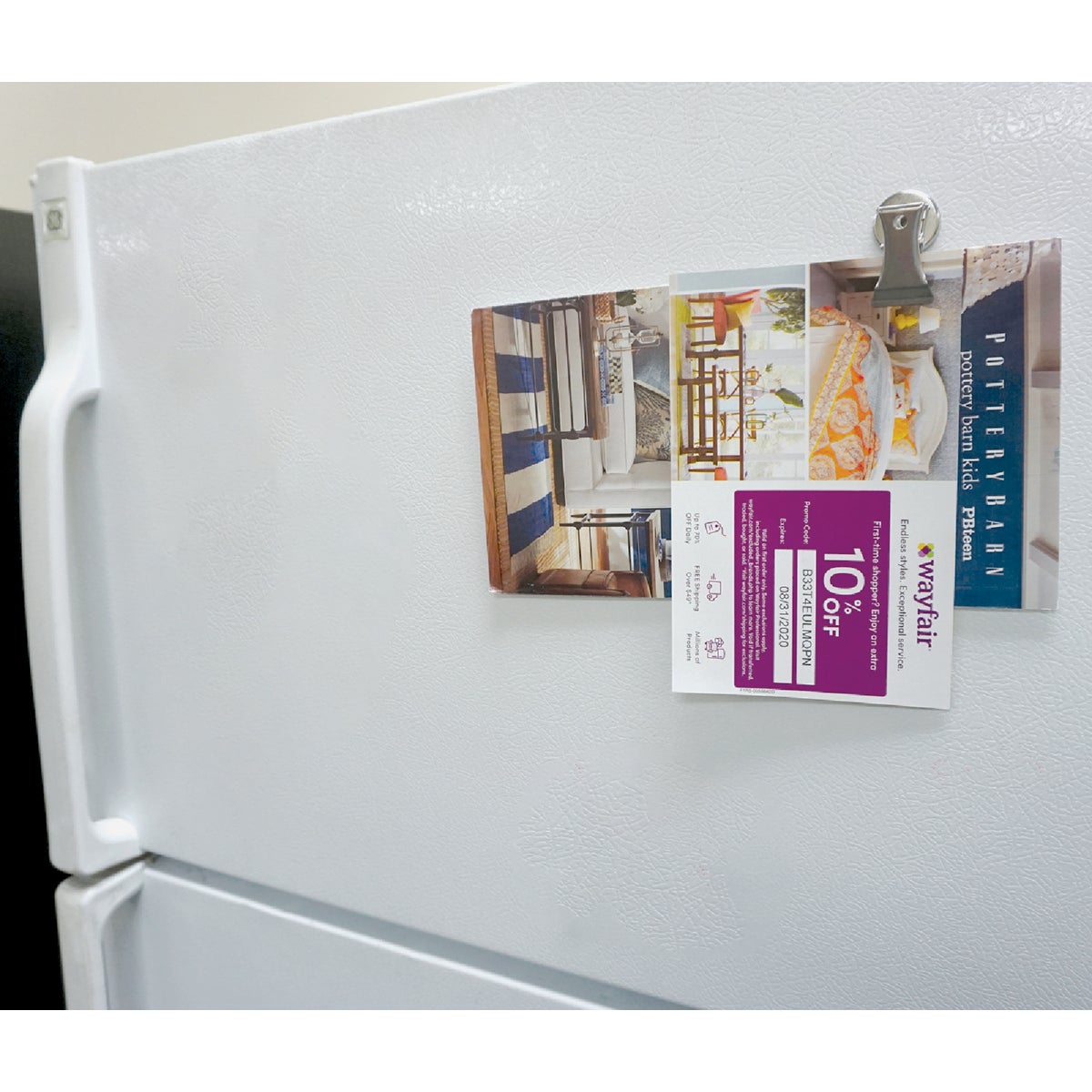 Master Magnetics 1 In. Dia. Chrome Magnetic Note Holder Clip (2-Pack) Image 5