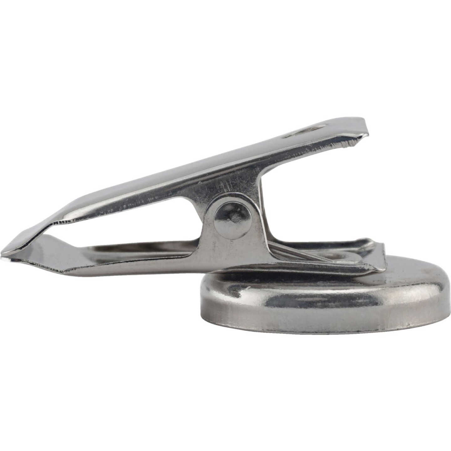 Master Magnetics 1 In. Dia. Chrome Magnetic Note Holder Clip (2-Pack) Image 9
