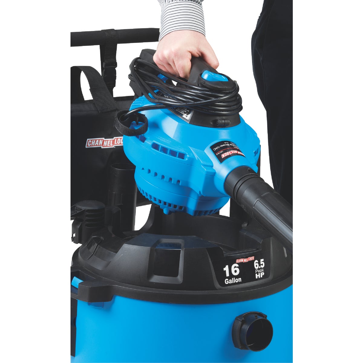 Channellock 16 Gal. 6.5-Peak HP Wet/Dry Vacuum with Blower Image 12
