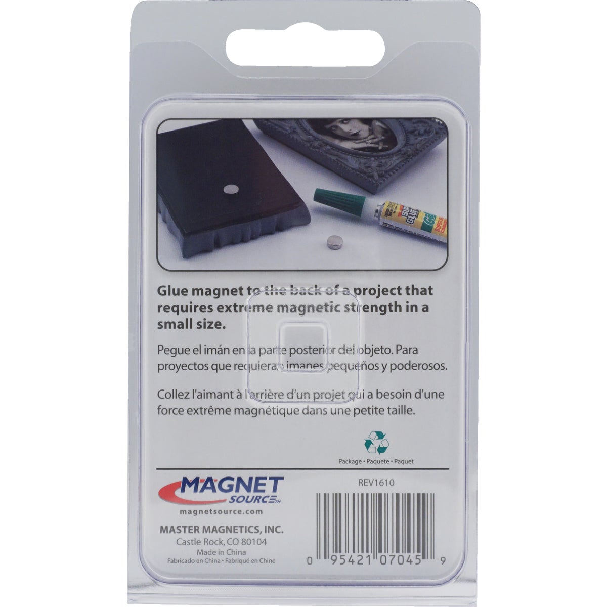 Master Magnetics 0.315 in. Neodymium Disc Magnet (10-Pack) Image 7