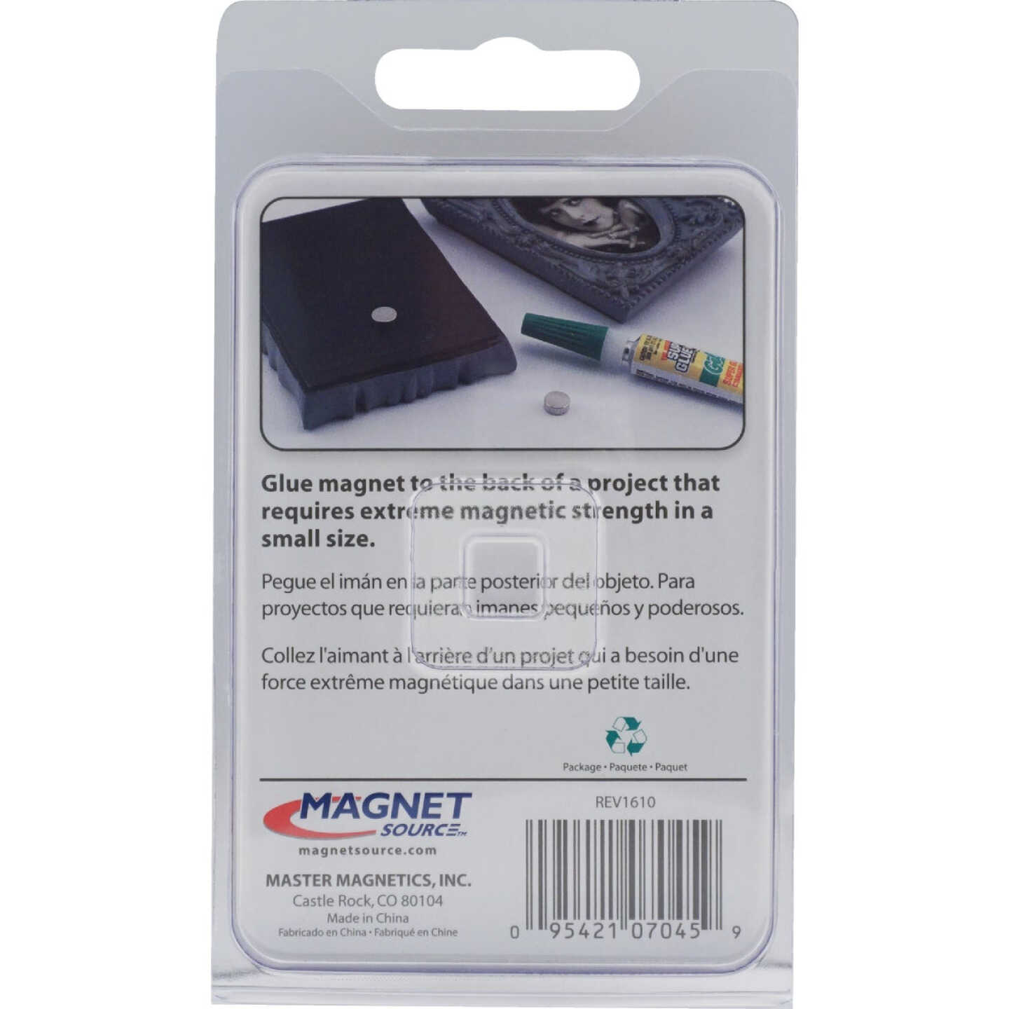 Master Magnetics 0.315 in. Neodymium Disc Magnet (10-Pack) Image 7