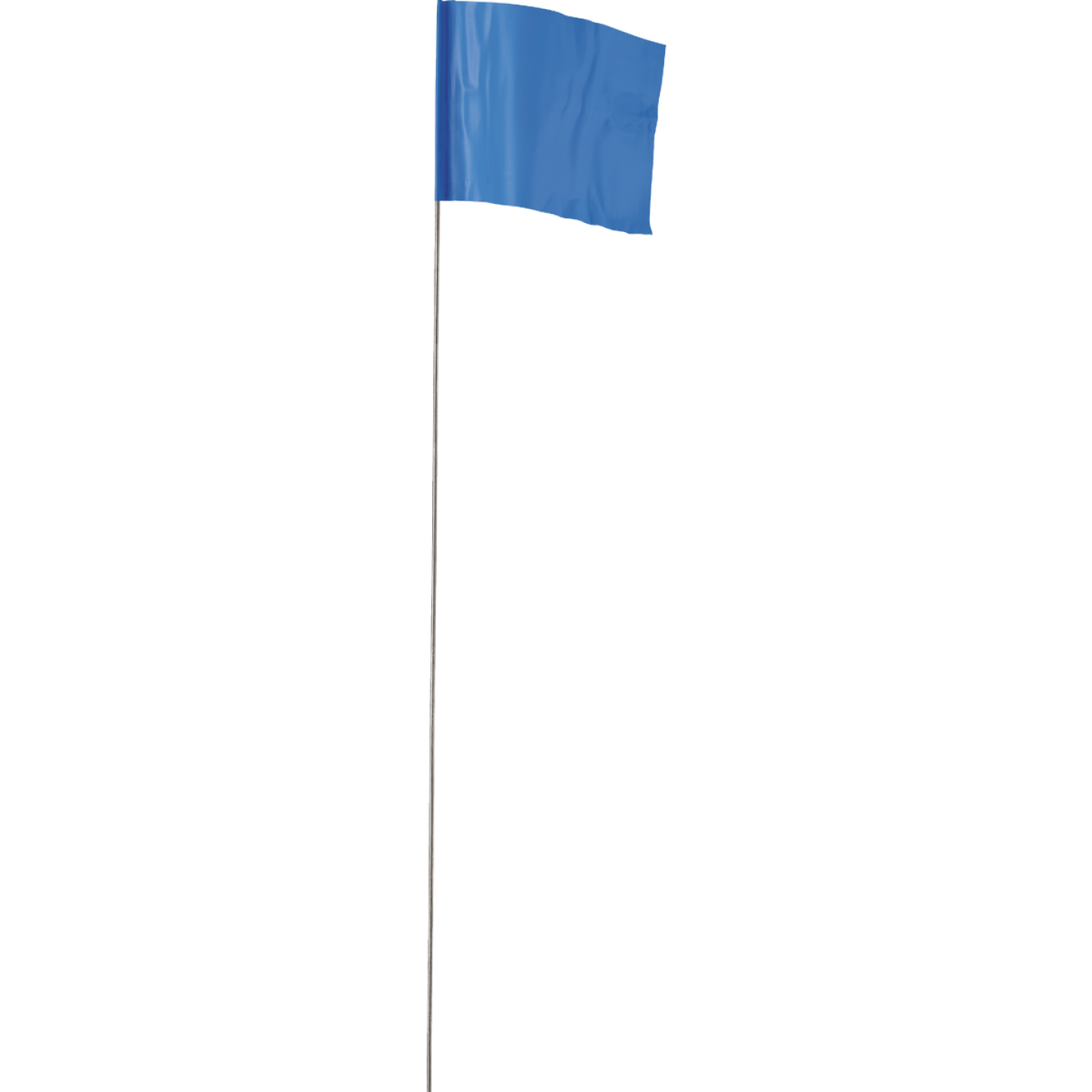 Empire 21 In. Steel Staff Blue Marking Flags (100-Pack) Image 1