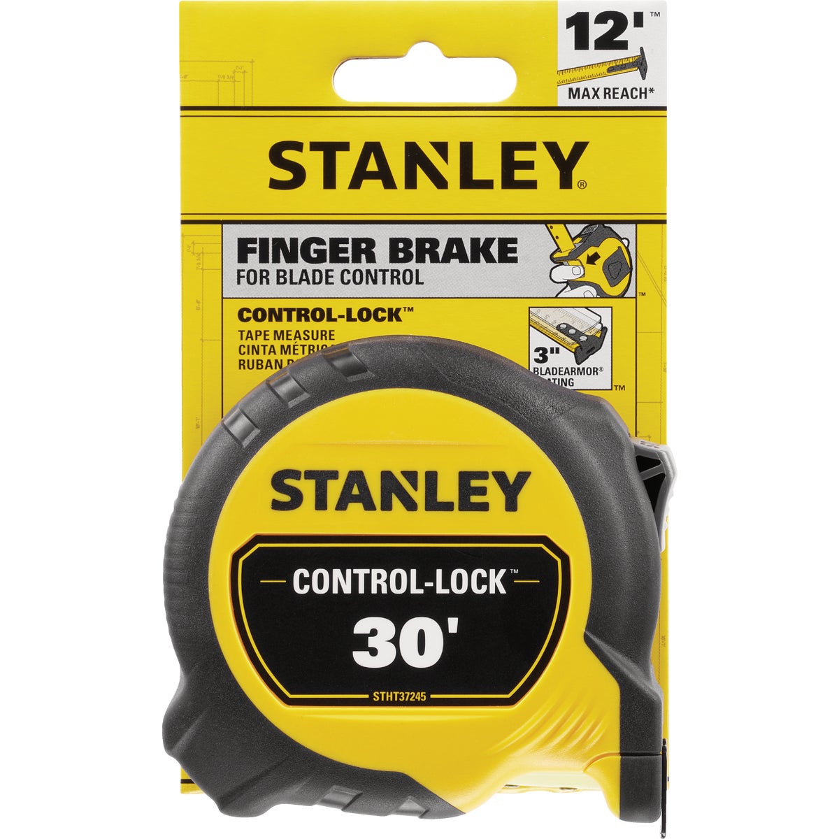 Stanley 30 Ft. Control-Lock Tape Measure Image 9