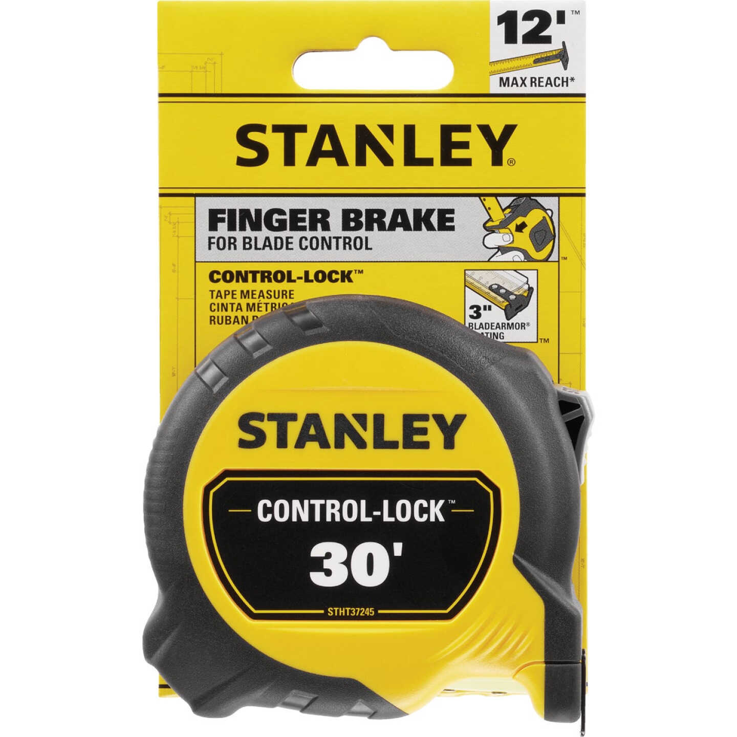 Stanley 30 Ft. Control-Lock Tape Measure Image 9