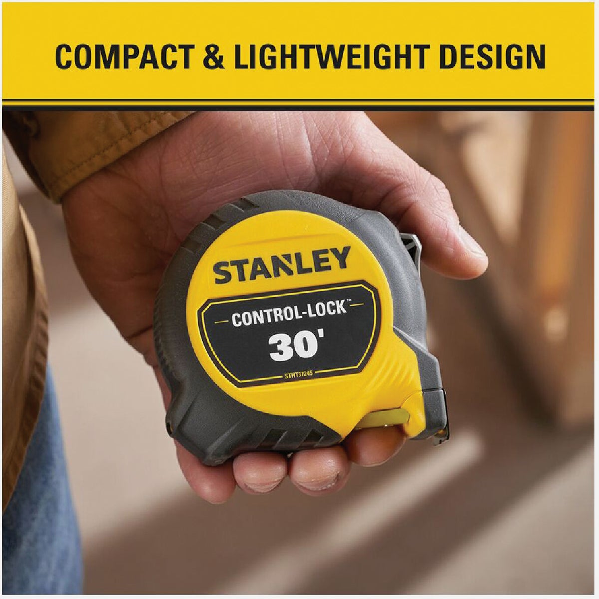 Stanley 30 Ft. Control-Lock Tape Measure Image 3